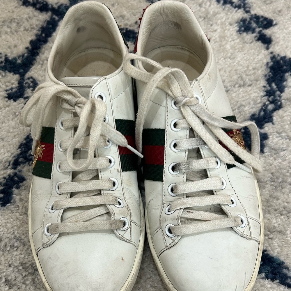 Gucci Ace Sneakers 💚❤️ - Picture 4 of 8